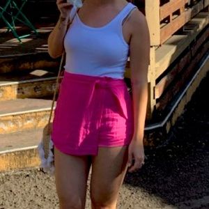 Hot Pink Skort